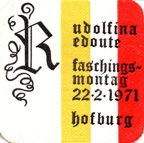 wien w-a rudolfina 1a (quad150-faschingsmontag 1971) 